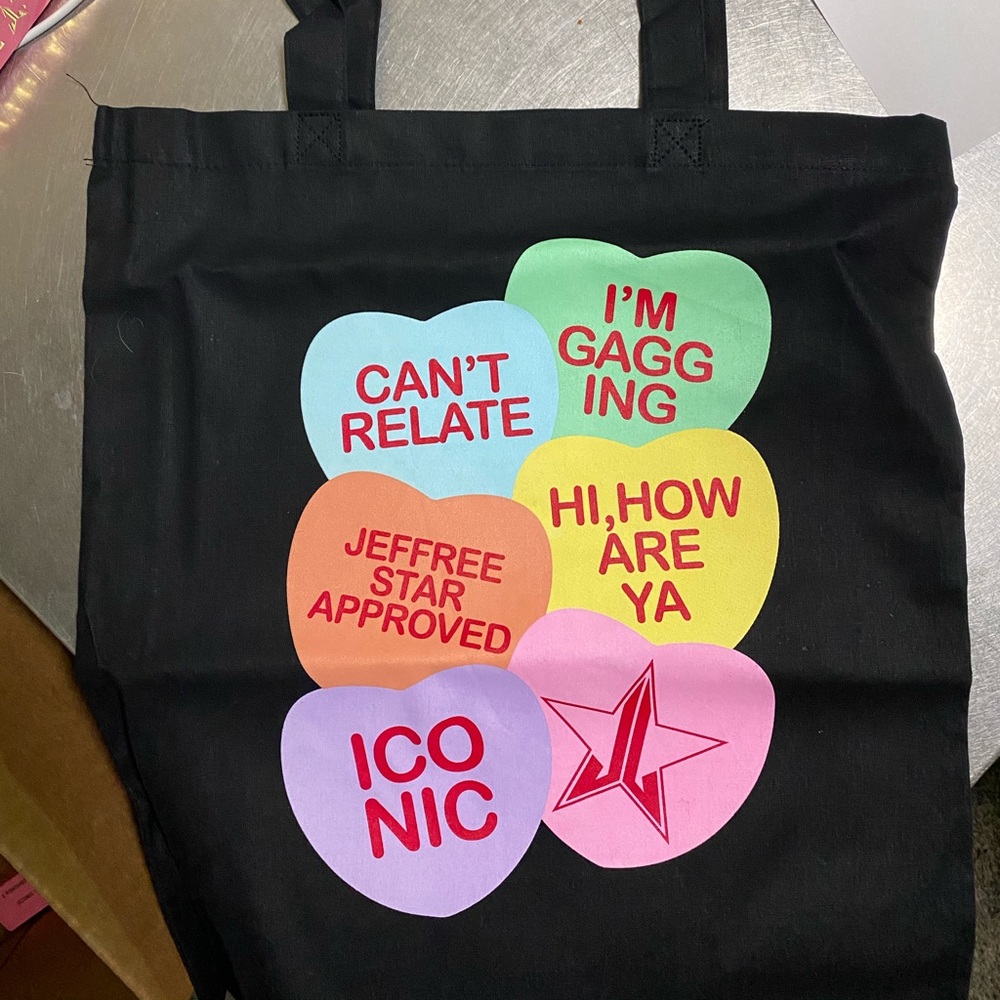 Jeffree star tote bag